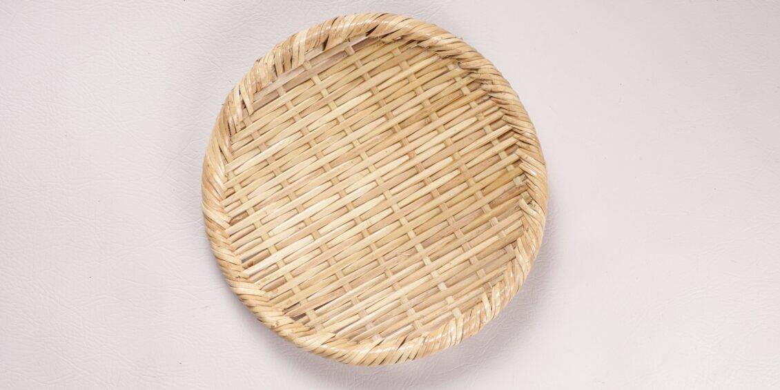 bamboo basket single